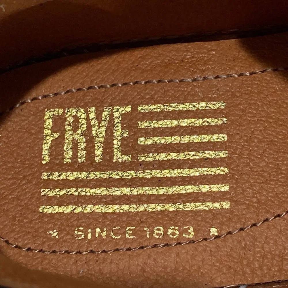 Frye Men's Low Top Walker Round Toe Platform Athletic Sneaker Size 8